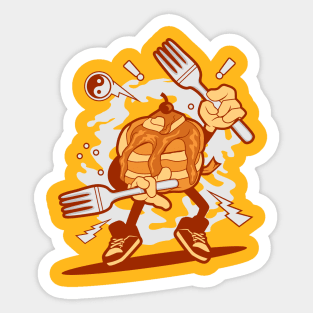 KUNGFU PANCAKE Sticker